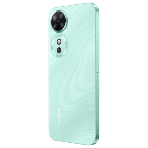 Honor Play 60, 6 Go + 128 Go, lecteur d'empreintes digitales latéral, écran 6,61 pouces, MagicOS 9.0, Dimensity 6300 Octa Core, réseau : 5G, OTG (cyan) SH00QC614-09